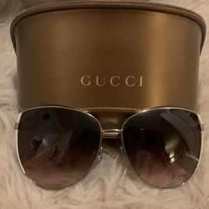 GUCCI Cat Eye Aviator Sunglasses✨